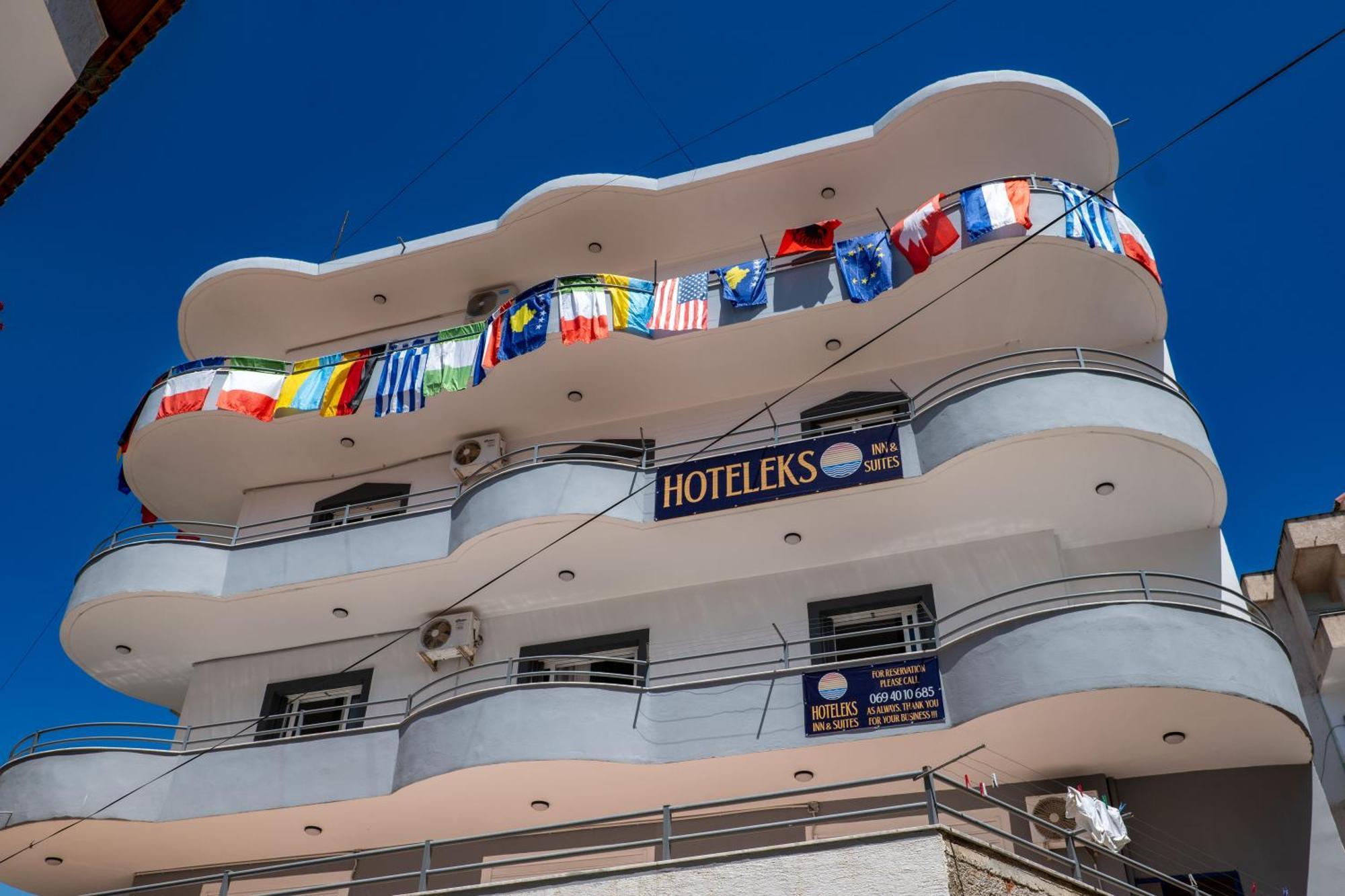 Hoteleks Inn & Suites Sarandë 外观 照片